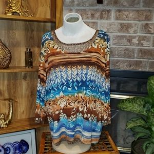 Alfred Dunner Top - Plus Size 2X